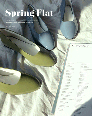 레이시 플랫 shoes (2color)