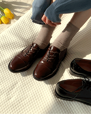 케츠 끈 로퍼 shoes (2color)